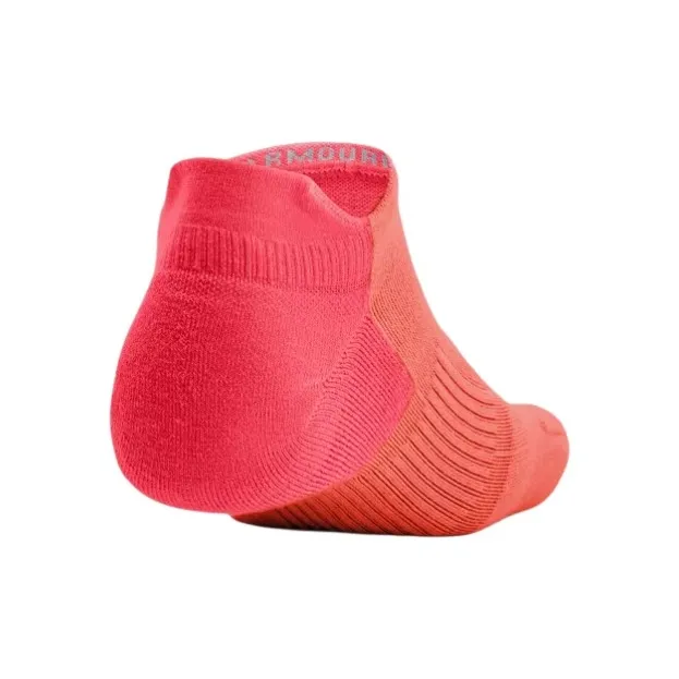 Under Armour Dry No Show Ankle Socks Unisex 1 Pack Red-1