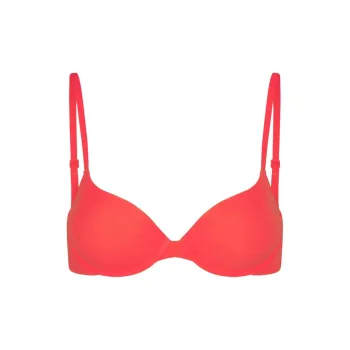 SKIMS FITS EVERYBODY PUSH-UP BRA Bra Women's 1 Pack Poppy/Strawflower