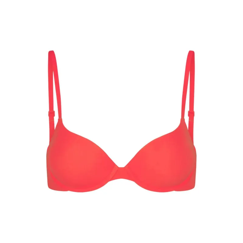 SKIMS FITS EVERYBODY PUSH-UP BRA Bra Women's 1 Pack Poppy/Strawflower-0