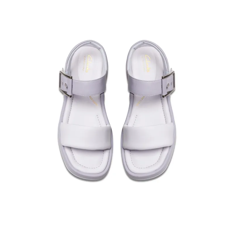 Clarks Beach Sandals Women's Purple-2