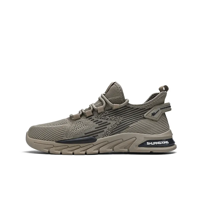 Binary Support Lightweight Low Top Casual Shoes Men's Khaki-0
