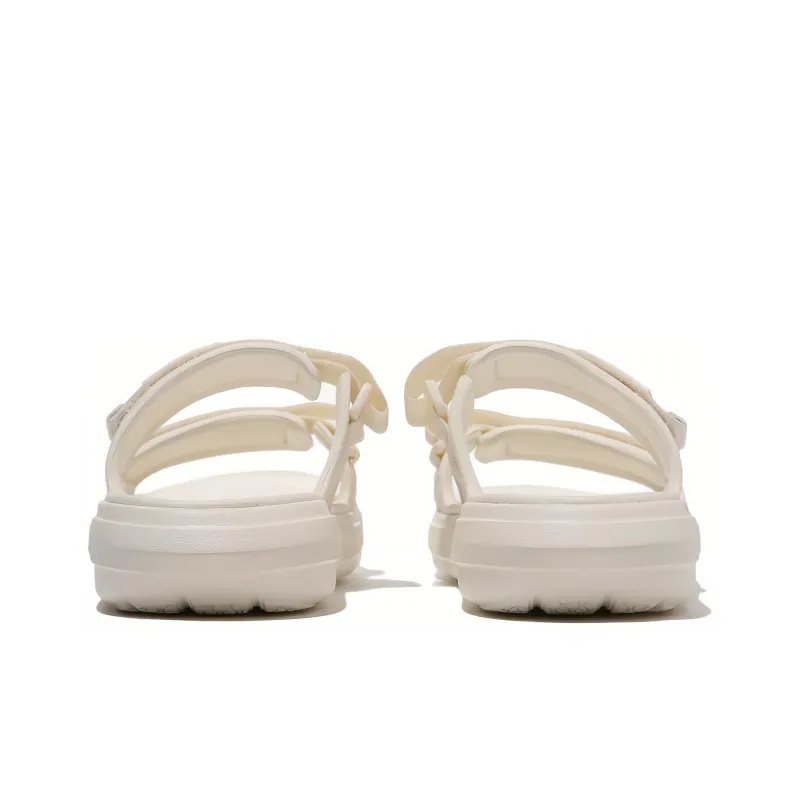 FILA Fong Sandals Rubber Sole Slide Slippers Unisex Beige-3