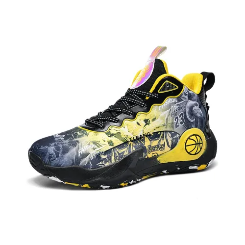 Moffett Slip-Resistant High-Top Basketball Shoes Men's