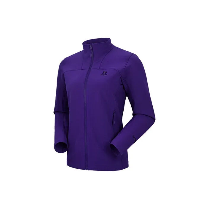 KAILAS Stand Collar Soft Shell Jackets & Coats Women's Coral Purple-1