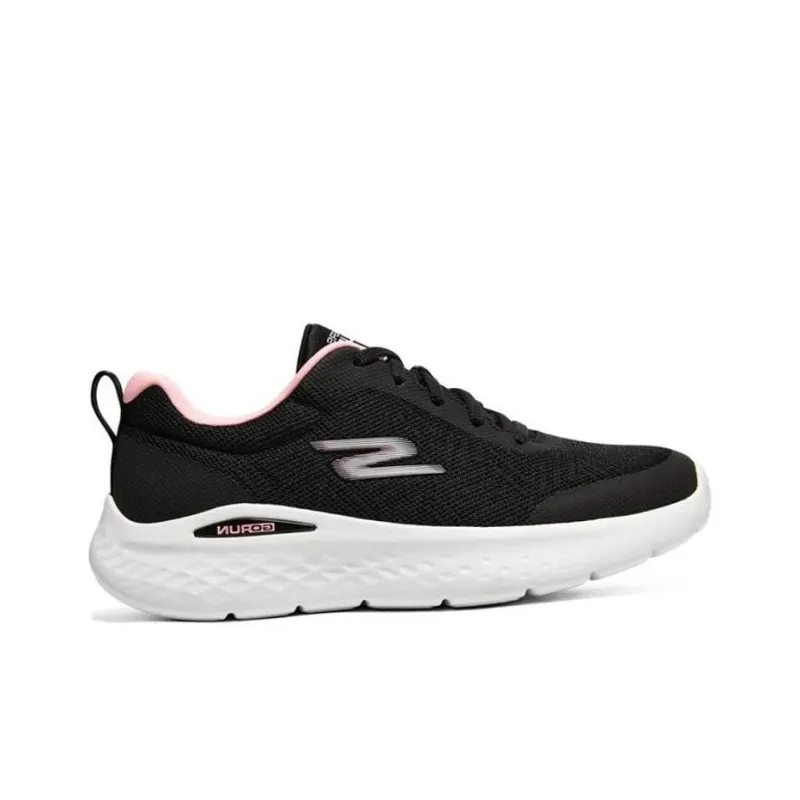 Skechers Go Run Lite 'Black White Pink' Women's-2