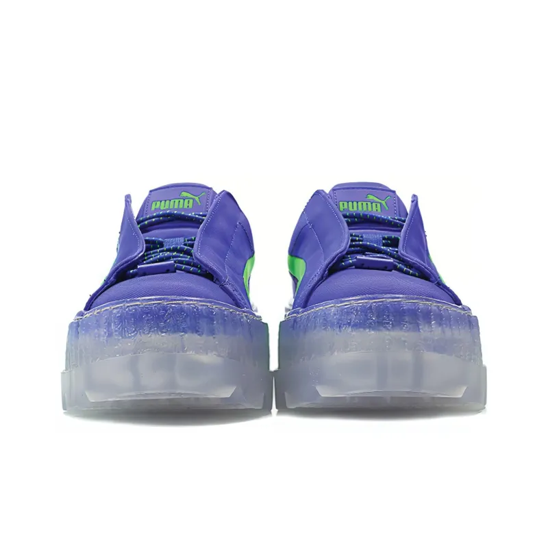 PUMA Cleated Creeper Surf Rihanna Fenty Blue Green Women's-3