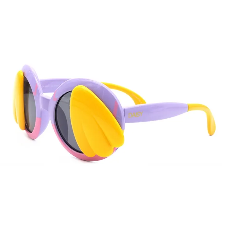 Disney Donald Duck Series TPEE Irregular Shape Sun Lenses Kids' Light Purple/blue-0