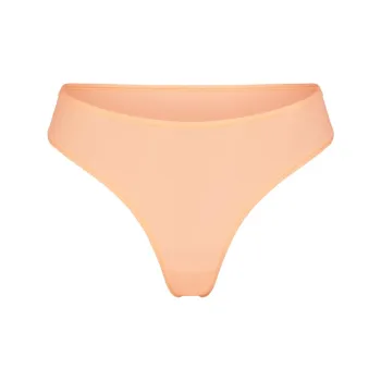SKIMS FITS EVERYBODY THONG Underpants Women's 1 Pack Faded Nectar