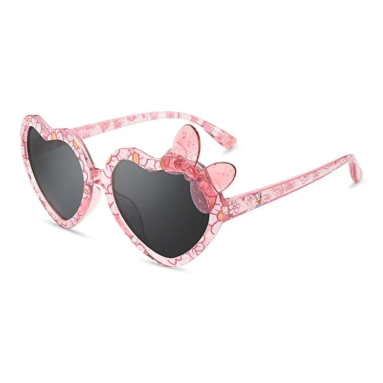 Disney Minnie Series PC Irregular Shape Sun Lenses Kids' Multicolor/Pink/Plum Red-3
