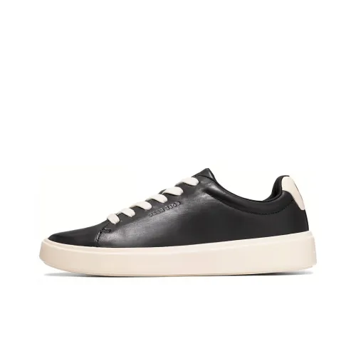 COLE HAAN Skateboard Shoes Women's Low-Top Black