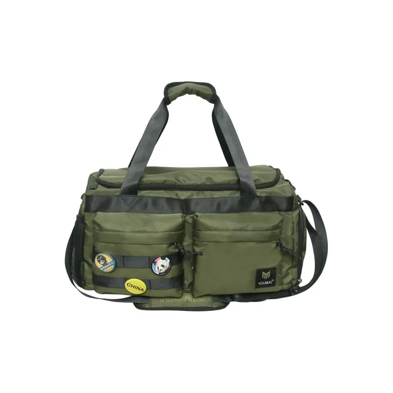 NIGEER Nylon Portable Travel Bag Gym Bag Large Size Unisex Multicolor-8