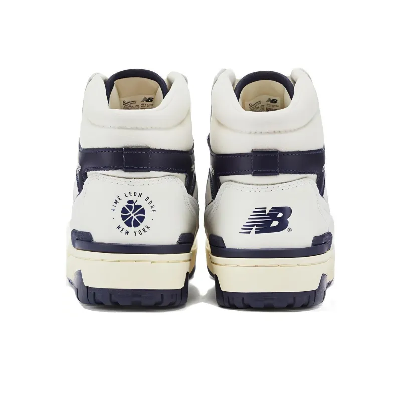 New Balance 650R Aime Leon Dore White Navy-5