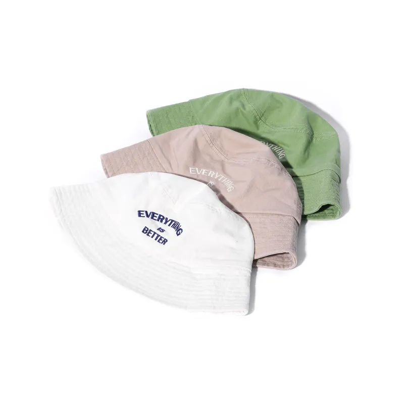 Clect Cotton Bucket Hats Women's-3