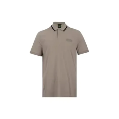 HUGO BOSS Polo Shirts Men Brown