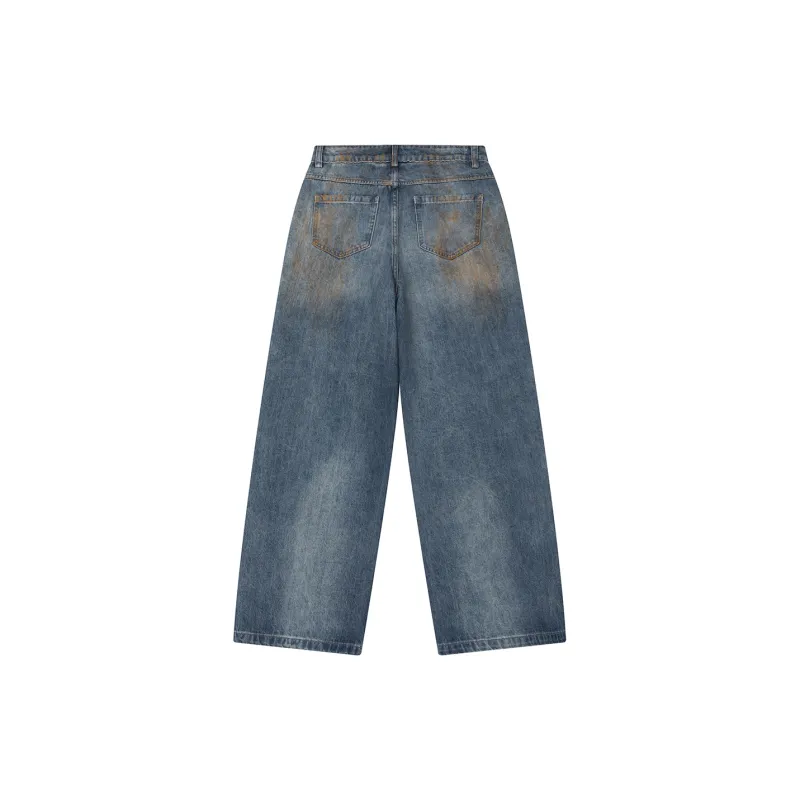 Heartboon Jeans Unisex Rusty Blue-1