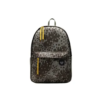 Herschel Nylon With Polyurethane Coating Backpack Unisex Green & Brown