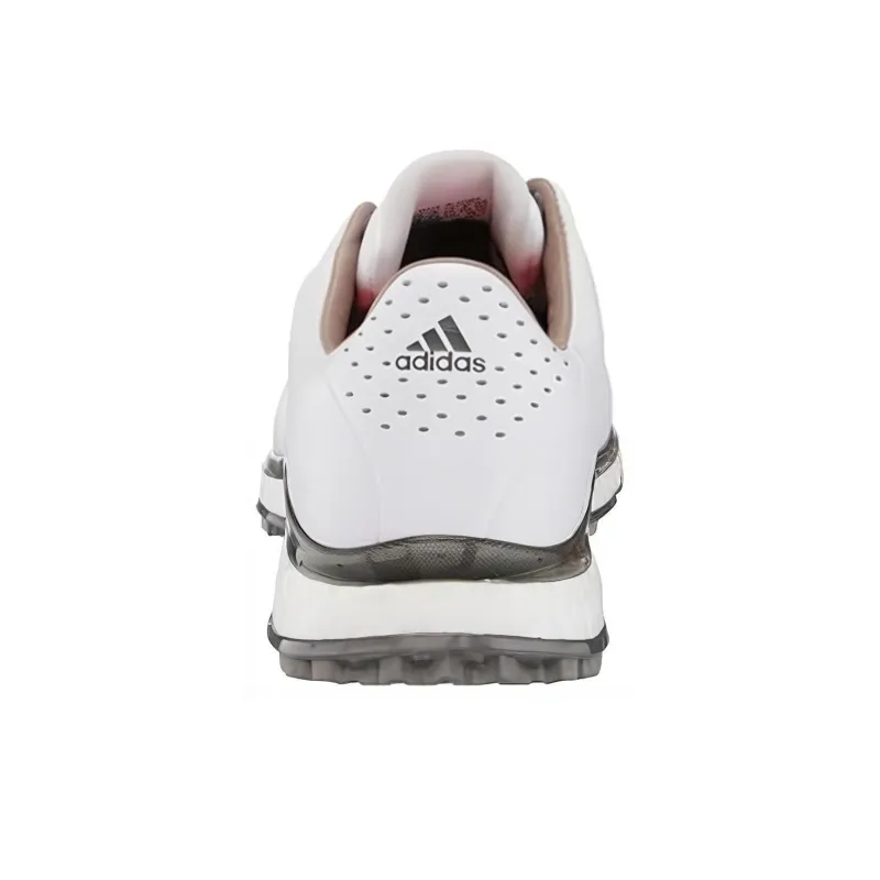 Adidas Tour360 XT SL Spikeless 2.0 Wide Golf Shoes 'Cloud White Dark Silver Metallic'-4