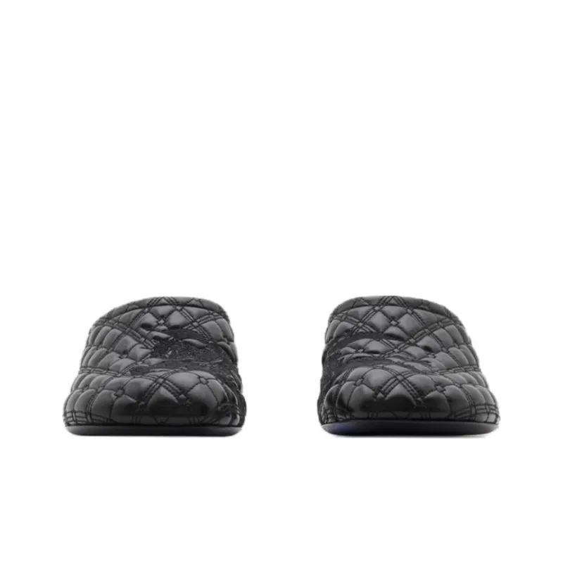 Burberry Embroidered Quilted Mules-2