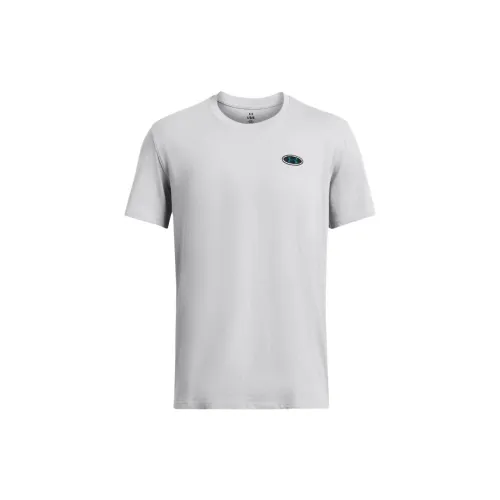 Under Armour T-Shirts Men Modern Gray