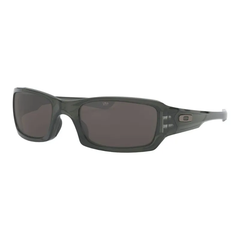 Oakley Rectangular Sunglasses Men's Gray-1