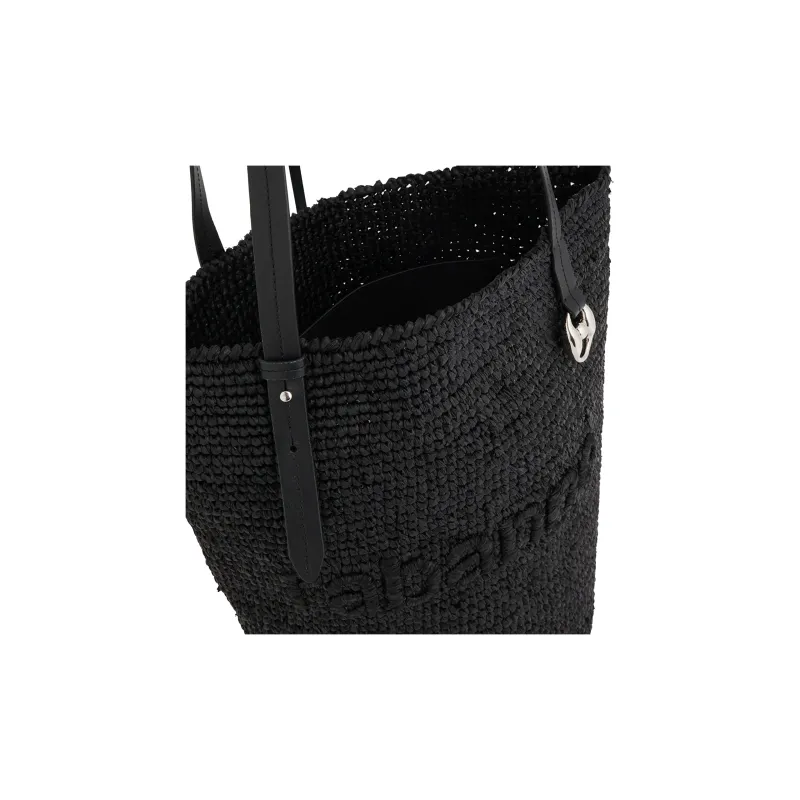 Paco Rabanne Wool Handbag, Shoulder Bag Regular Women's Black-2