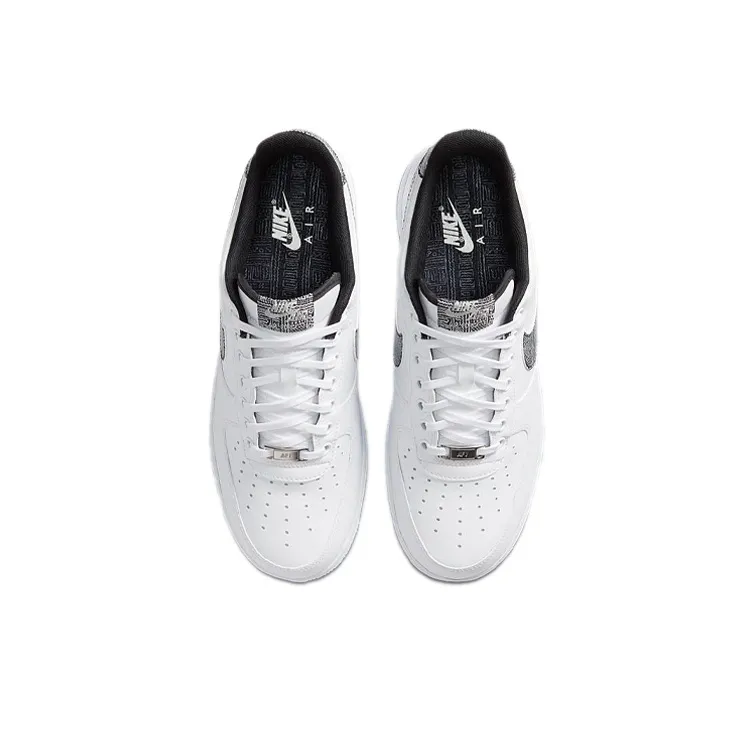Nike Air Force 1 Low '07 White Metallic Silver-3
