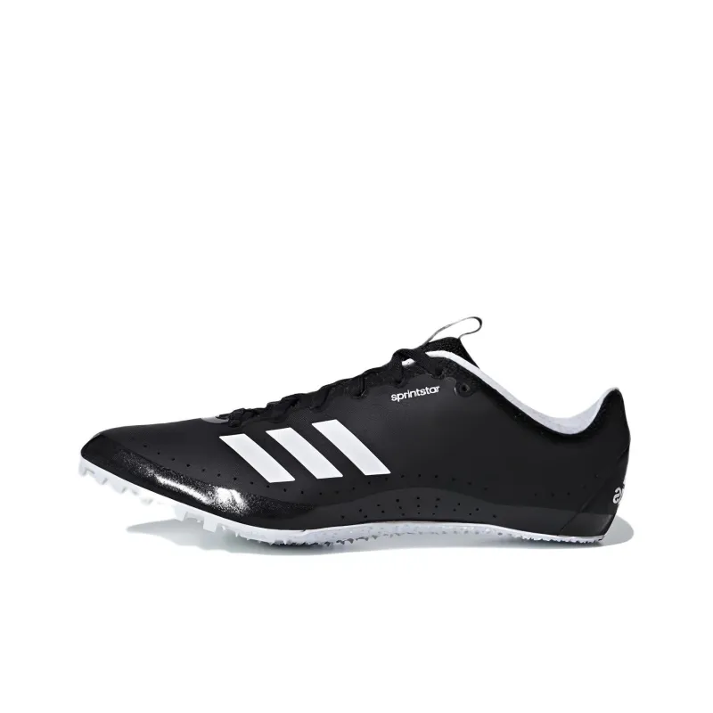 Adidas Sprintstar Half Cicada Wing Anti Slip Wear Resistant Low Top Running Shoes Men's Black-0