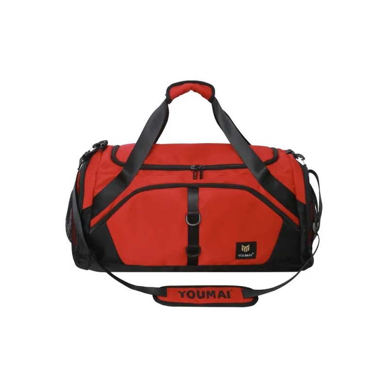NIGEER Nylon Gym Bag Medium Size Unisex Turquoise/Army Green/Pink/Black/Red/Yellow/Khaki-12