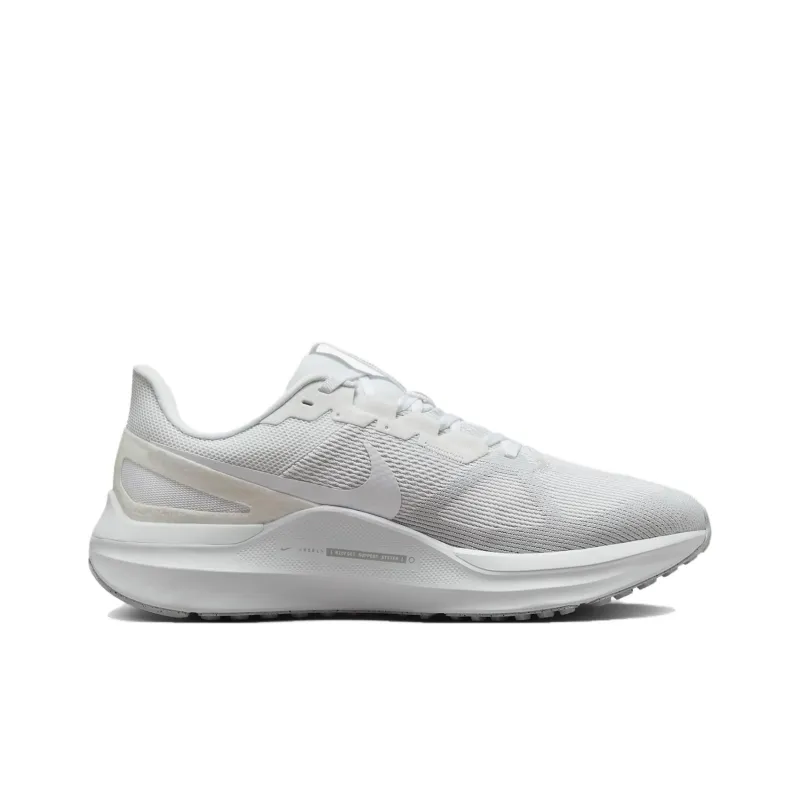 Nike Air Zoom Structure 25 Wide 'White Pure Platinum'-1