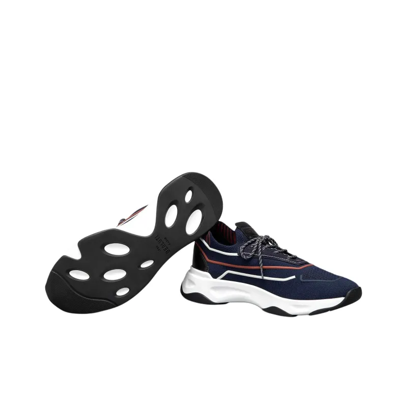 BERLUTI Shadow Low-Top Casual Shoes Men's Blue-3