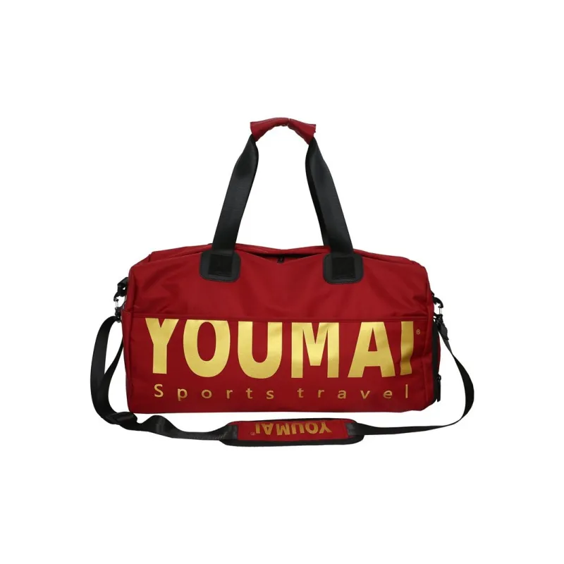NIGEER Nylon Gym Bag Large Size Unisex Pink/Red/Green/Khaki/Black-9