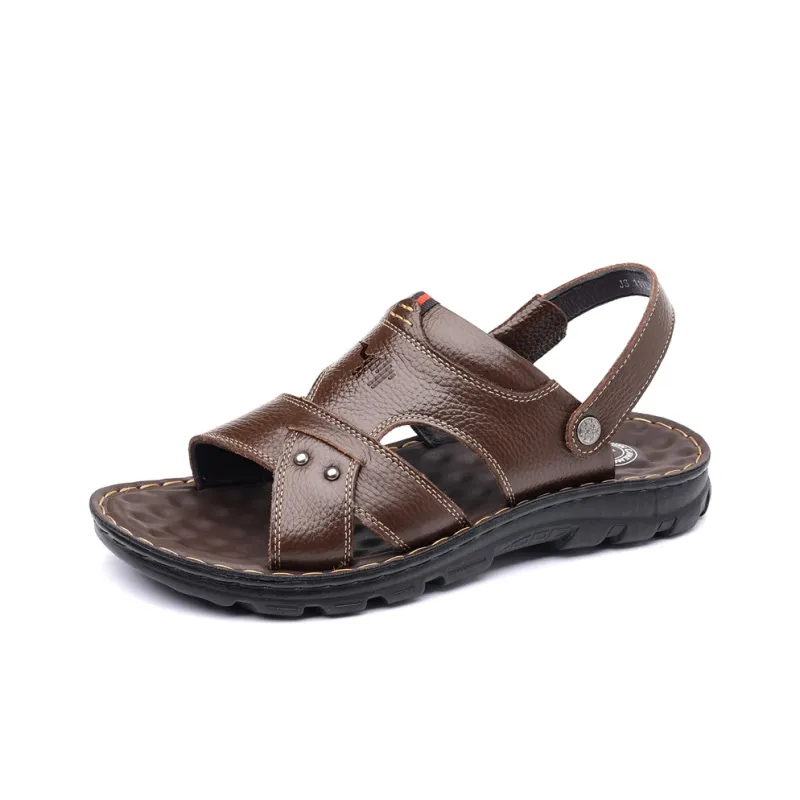 Pilot The Camel Refreshing Summer Roman Sandals Low Heel Men's-14