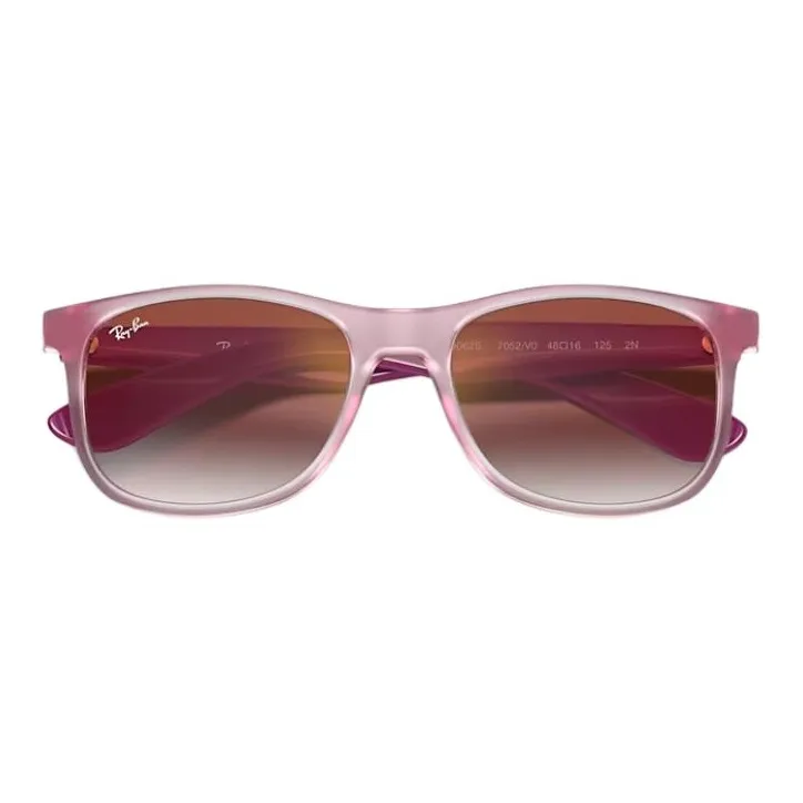 RayBan Injection Molding Square Sunglasses Kids' Pink-2