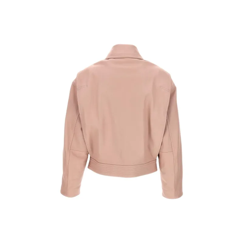 VERSACE Jackets Coats Women's Pink-1
