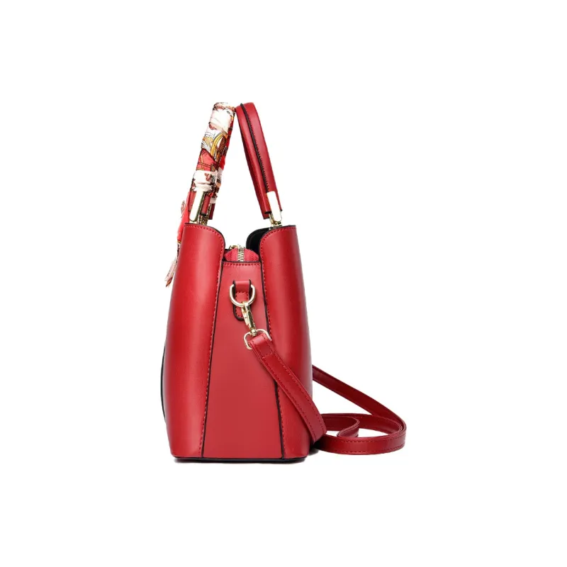 Bywhich PU Crossbody Bags Handbags Regular Women's Black/Red/Khaki/Blue-4