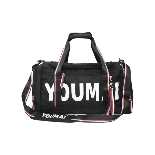 NIGEER Nylon Gym Bag Large Size Unisex Black/Pink/Red/Gray