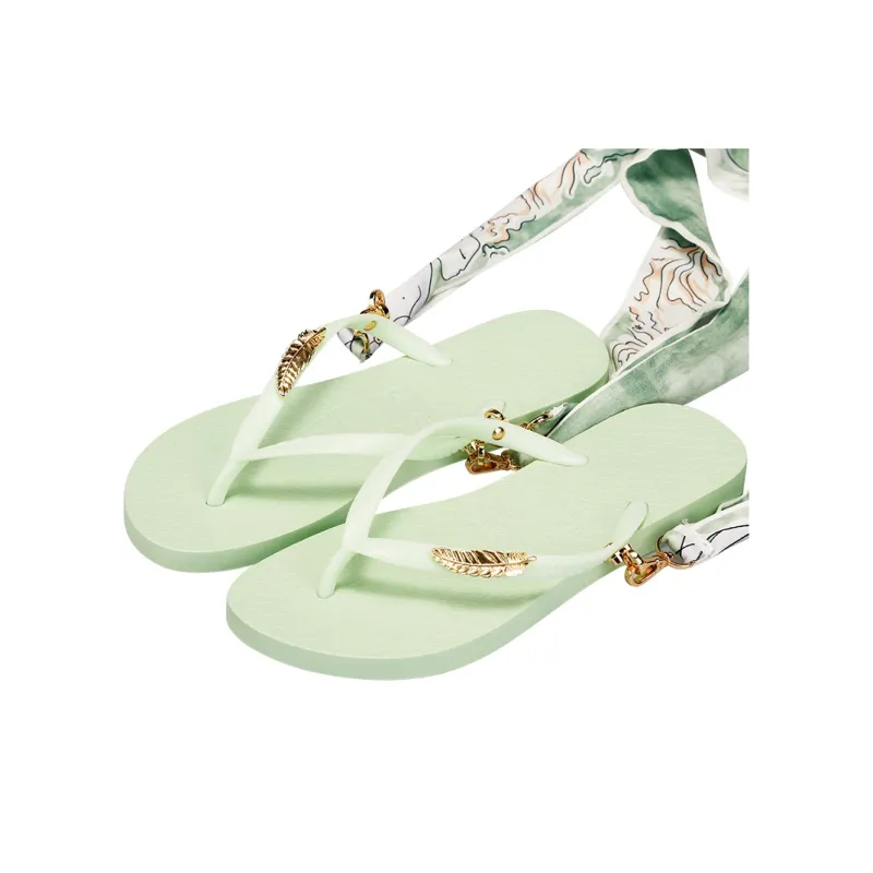 HOTMARZZ Flip Flops Unisex Green-3