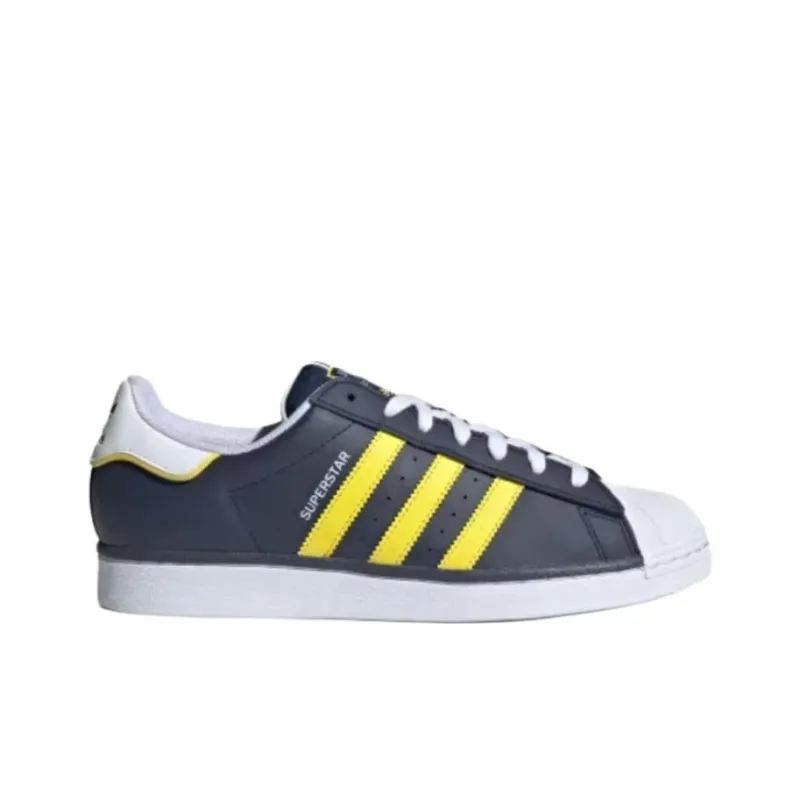 Adidas Originals Superstar Night Indigo Yellow Cloud White-1
