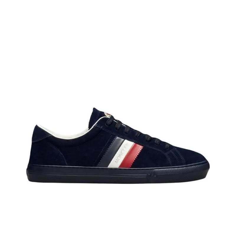 Moncler New Monaco Stylish Skateboarding Shoes Men's Dark Blue-1
