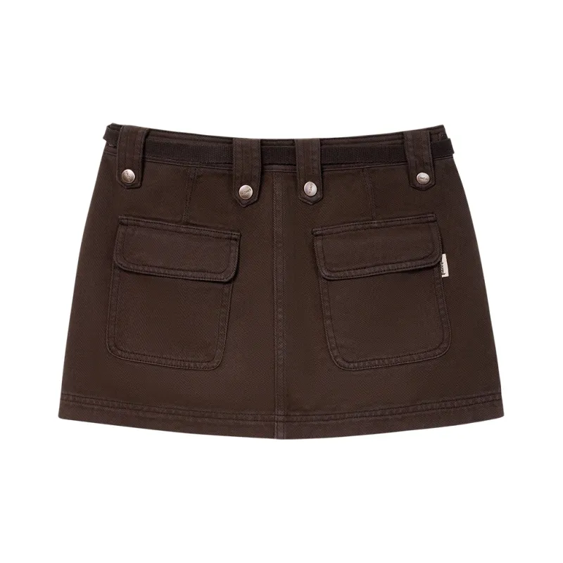 LINCchic Cargo Short Skirts Women's-3