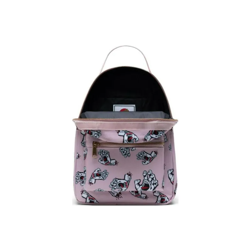Herschel Santa Cruz Collaboration Polyester Backpack Small Size Women's Light Purple-3