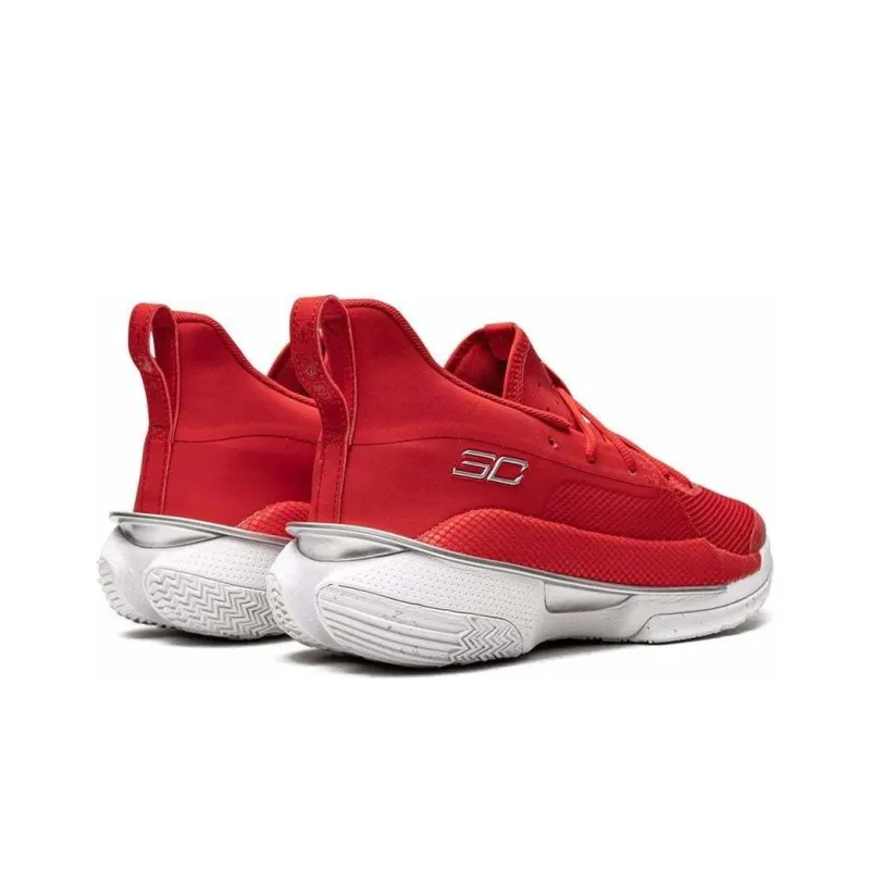 Under Armour Curry 7 Team 'Red White'-3
