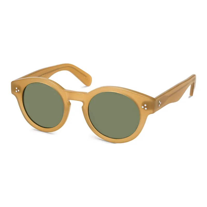 MOSCOT Round Sunglasses Unisex Brown-0