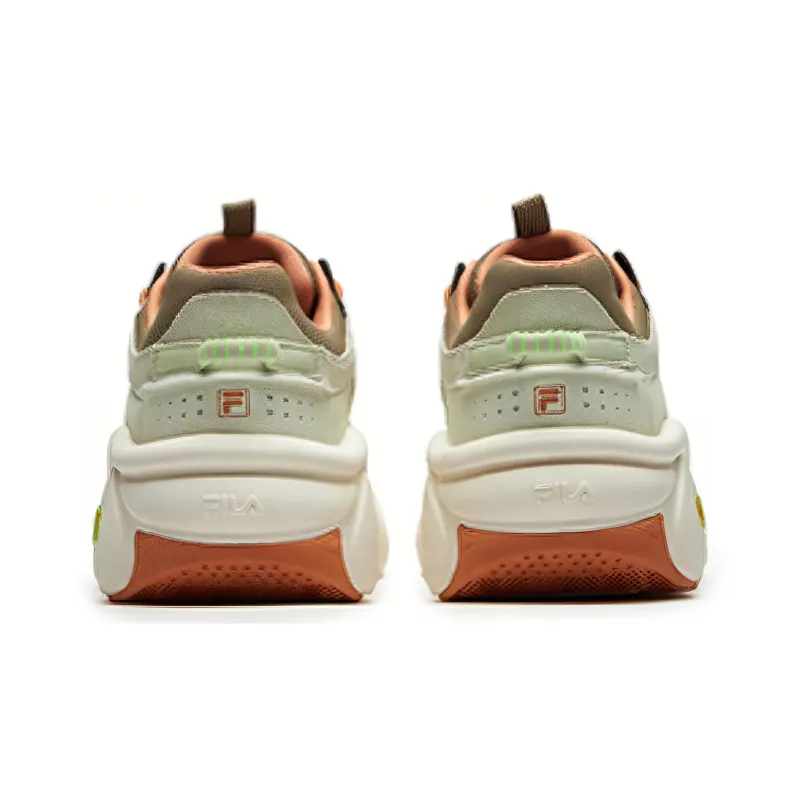 FILA Barricade Low Sneakers 'Green White Orange'-3