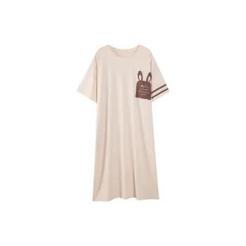 Qin Jing Nightgown Women's White