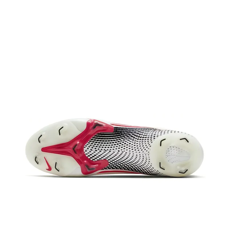 Nike Mercurial Superfly 7 Elite Fg White Laser Crimson-5