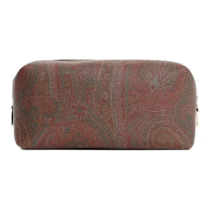 ETRO Embroidery Clutch Men's Multicolor-2