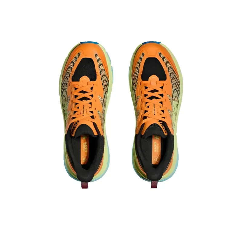 HOKA ONE ONE Mafate Speed 4 Solar Flare Lettuce-3