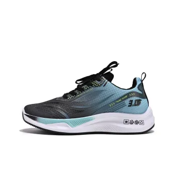 Crocodile Cushioned Slip-Resistant Breathable Lightweight Height Increasing Low-Top Running Shoes Men's