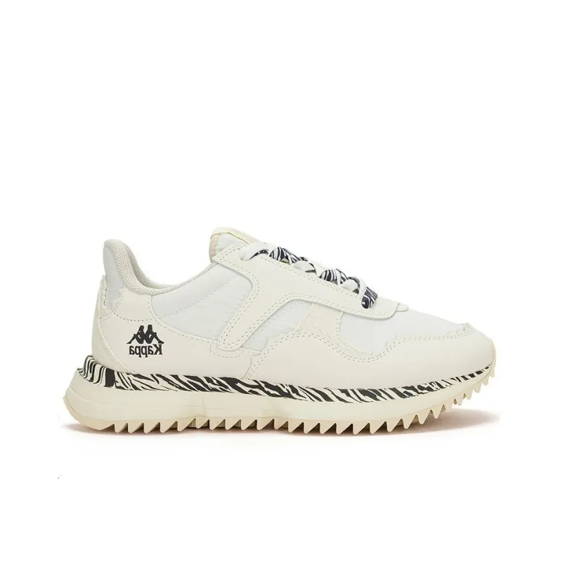 Kappa Low Top Training Running Shoes Unisex White Black-1